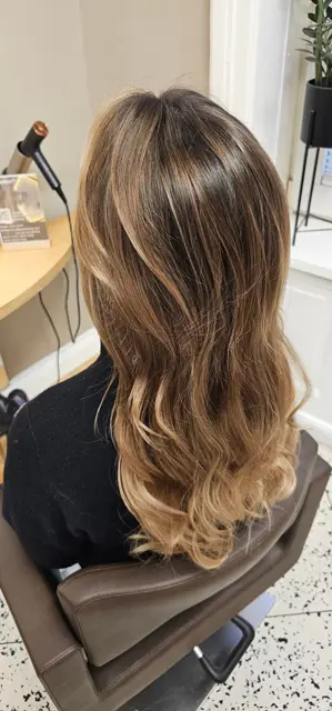 Karamell-Balayage